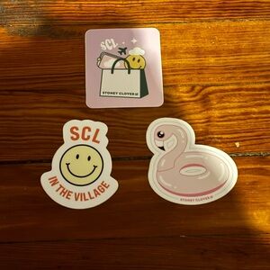 Stoney Clover Lane Pink & Yellow Sticker Pack